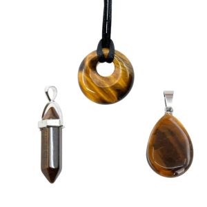 Popular Tiger Eye Pendant Set - Bundle