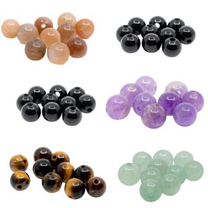 Popular Gemstone Bead Set (6 mm) - Bundle