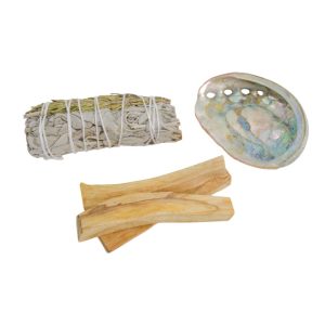 Clean Your House Package with White Sage & Rosemary Smudge (Medium) - Bundle